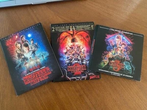 STRANGER THINGS Seasons 1 2 3 FYC DVD lot/sets Netflix For Your Consideration - Picture 1 of 4