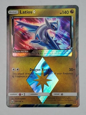 Latios Prism Star 108/168 Holo Prism Rare SM: Celestial Storm LP English Pokemon - Image 1 of 2