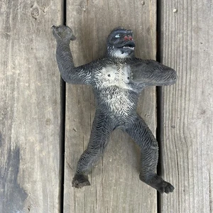 Vintage 1970's King Kong 9.5 in. Rubber Toy Figure Hong Kong - Picture 1 of 18