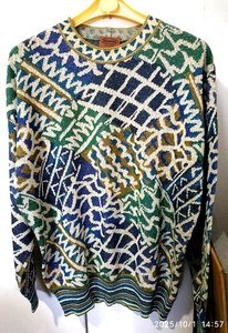 MAGLIONE UOMO MISSONI COTONE MODA FASHION ABBIGLIAMENTO  - Picture 1 of 8