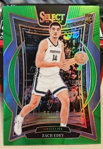 2024-25 Panini Select Zach Eday #98 Concourse Neon Green Rookie RC /75 - Bild 1 von 2
