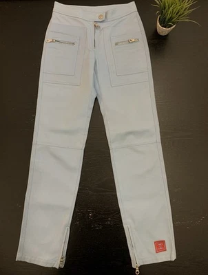 CHANEL Sport Vintage 02A CC Logo Pants #36 Snap Zip  - Image 1 of 4