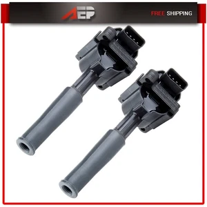 2 Ignition Coils For Jaguar XK8 XJ8 XJR 4.0L 1999-2003 Jaguar XKR 4.0L 2000-2002 - Picture 1 of 3