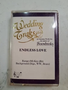 Vintage Performance Track Cassette Endless Love Lionel Richie Diana Ross - Picture 1 of 3