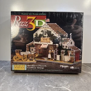Sealed Charles Wysocki’s Puzz 3d Americana Birdie’s Perch Coffee Shop - Picture 1 of 4