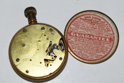 Ingersoll “Yankee” Dollar Pocket Watch –  1906 Serial number - Image 1 of 4