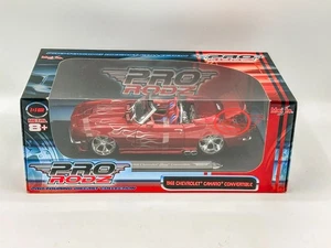 Maisto Pro Rodz 1968 Chevrolet Camaro Convertible 1:18 Diecast Model Car - Red - Picture 1 of 7