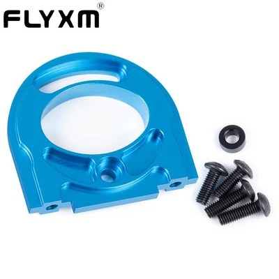 FLYXM Aluminum Blue Motor Mount For Tamiya TT-02 TT02 RC 1/10 Car Upgrades - Image 1 of 4