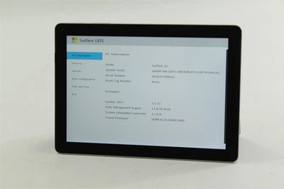 Microsoft Surface Go 1825 1ª Generación 10" Pentium 4415Y 128GB SSD 8GB RAM SIN SISTEMA OPERATIVO Foto 1 de 4