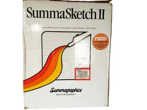 Summagraphics U.S.A. SummaSketch II MMII 1201 Graphics Tablet Drawing Autocad - Picture 1 of 10