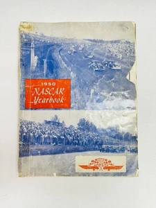 1950 Nascar Yearbook 12”x9” Racing Daytona Beach Program Rare Vintage Stock Car - Bild 1 von 15