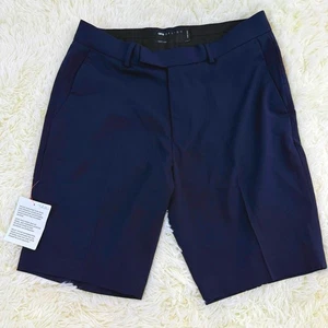ASOS Design marineblaue maßgeschneiderte Chino-Shorts Karriere Freizeit elegant Gr. 32 neu mit Etikett neu schick - Bild 1 von 9