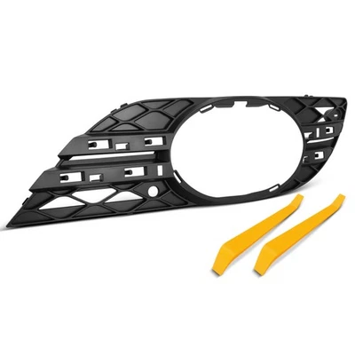 Front Left Black Fog Light Grille for Mercedes Benz E-Class S211 W211 2007-2009 - image 1 of 4