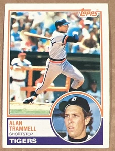 1983 Topps Baseball Alan Trammell #95 NM - Picture 1 of 2