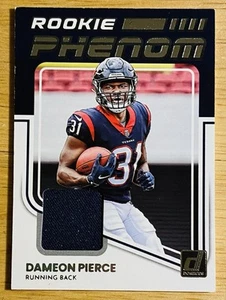 2022 Panini Donruss Rookie Phenom Maglia Patch Reliquia Dameon Pierce n. RPJ-39 - Foto 1 di 2