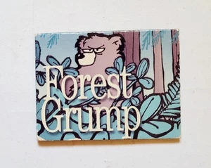 Wald Grump Bär Magnet Neuheit Cartoon lustig Gummi kostenloser Versand - Bild 1 von 3
