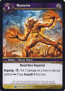 WoW - 1x Hysteria - Wrathgate - Bild 1 von 1