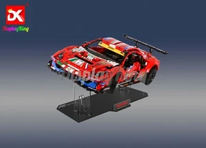 Display King -Display Stand for Lego Ferrari 488 GTE AF Corse #51 42125 - Picture 1 of 11