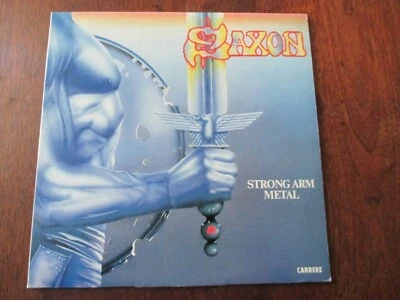 SAXON Strong Arm Metal 1985 Compilation Japan Issue - Image 1 of 4