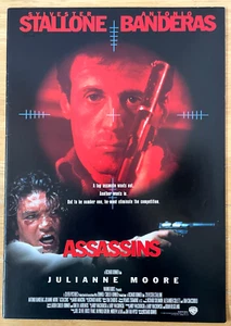 Assassins 1995 Movie Program Japan Stallone, Antonio Banderas, Julianne Moore - Bild 1 von 6