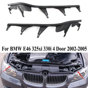 For BMW E46 325i 2002-2005 Set of Left & Right Upper Headlight Cover Strips Pair - Foto 1 di 7