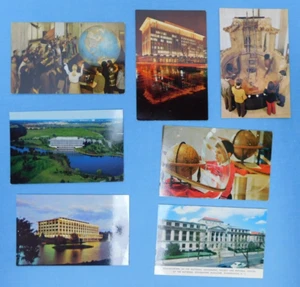 National Geographic Society ~ POST CARDS -- assorted set of 7 Nat Geo cards - Picture 1 of 6