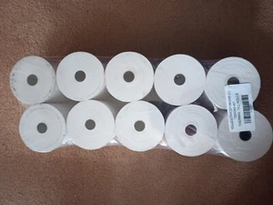 10 X 80mm x 70mm Thermal Paper Cash Register Till Rolls. 12.7mm Centre. - Picture 1 of 3