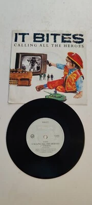 It Bites calling all the heroes 7" vinyl record  - Image 1 of 2