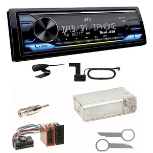 JVC KD-X472DBT Digitalradio USB MP3 Einbauset für Mercedes SLK R170 W208 W210 - Bild 1 von 1