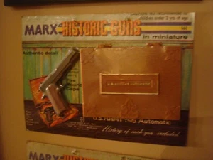 Marx 161 U.S. Army .45 Historic Guns Miniature toy Cap Gun Sealed in Package NOS - Picture 1 of 1