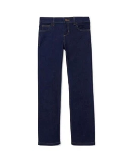 Wonder Nation Girls Straight Adjustable Waist Stretch Jeans, Size 10 Plus NEW - Picture 1 of 4