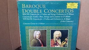 BACH-VIVALDI - DOUBLE CONCERTOS 2 VIOLINS & STRING LP VINYL VG+/VG+ 135082 - Picture 1 of 1