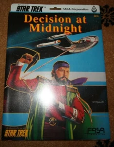SEHR SELTEN! FASA Star Trek RPG - Decision At Midnight 1986 NEU! - Bild 1 von 2