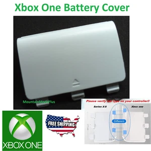 5x Blanco Cubierta de la batería Tapa Shell Puerta Reemplazo Xbox One Controlador inalámbrico - Imagen 1 de 5