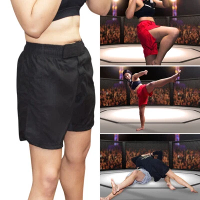 Kids Muay Thai MMA Kick Boxing Martial Arts Shorts BJJ Training Cage Fight UFC