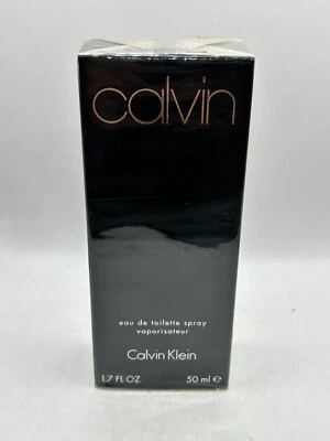 CALVIN ОТ CALVIN KLEIN 50 МЛ ВИНТАЖНЫЙ ТУАЛЕТНАЯ ВОДА СПРЕЙ (НОВЫЙ С КОРОБКОЙ И ЗАПЕЧАТАННЫЙ) - Изображение 1 из 4