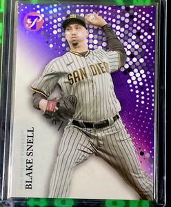 Blake Snell 2022 Topps Pristine # 120 Purple Refractor 25/99 San Diego Padres - Picture 1 of 5