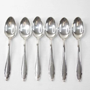 Bruckmann 800 Silver German Flatware (6) Spoon Spoons Set 115+ Grams - Picture 1 of 7