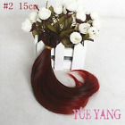 15cm Gradient Color DIY Wavy Wig Hair For 11.5" Blyth Dolls Hairs 1/6 BJD Doll