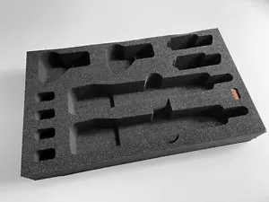 Schaumstoffeinlage Passen Für Sennheiser EW G2/G3/G4/ 2er set IN 10 - Bild 1 von 1