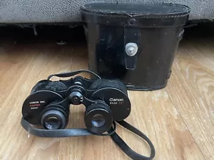 Vintage CANON Inc. BINOCULARS 8 x 30 7.5 + Case Coated RARE Free Shipping - Picture 1 of 15