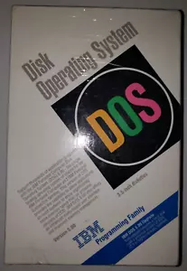 IBM DOS 5.0 Upgrade(Version 5.00), Sealed in Box (3.5" Install Disks) 1991 - Picture 1 of 8