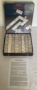 Collectable Retro “Double Twelve Tournament” Dominoes Set, Pressman, 1993 *NEW* - Picture 1 of 13