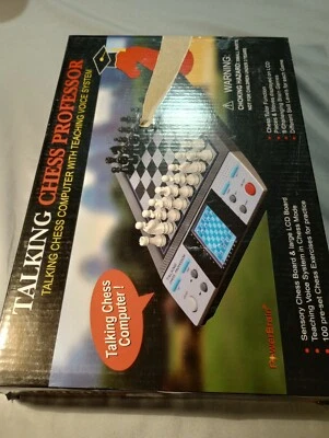 TALKING CHESS PROFESSOR POWERBRAIN TUTOR COMPUTER GAME 2016  - Image 1 of 4