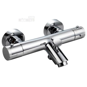 Thermostat Wasserhahn-Wanne Badewannenarmatur Badewanne Wannenfüll Armatur Bad - Bild 1 von 12