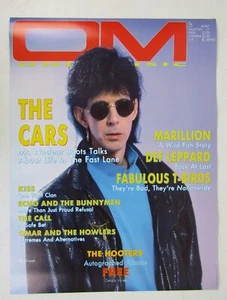 Poster Rare 1987 VTG Rick Ocasek The Cars OM Magazine Promo 80s Rock 18"x24" - Picture 1 of 7