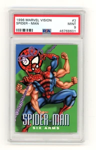 SPIDER-MAN SIX ARMS 1996 Marvel Vision #3 PSA 9 - Picture 1 of 2