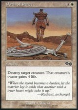 MTG magic cards 4x x4 Light Play, English Path of Peace Urza's Saga