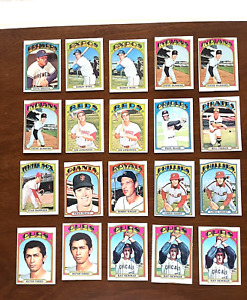 1972 Topps Baseball High Numbers 600-790 "Pick a Card"   EX-NM