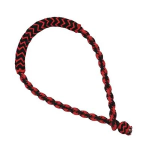 Bosal Charro Algodon Rojo Bosal Negro Algodón Trenzado - Imagen 1 de 1